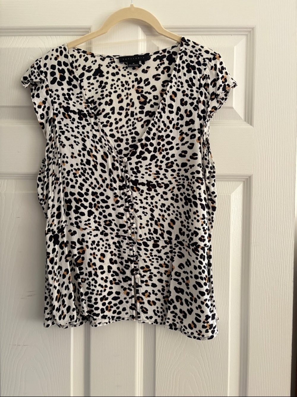 Adorable Cheetah Print Top